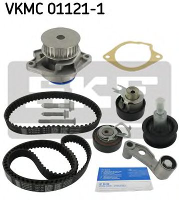 VKMC 01121-1 SKF - Насос охолоджуючої рідини + комплект зубчатого ремня1